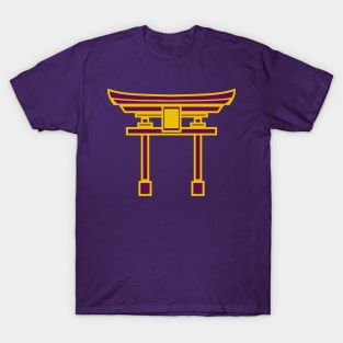 torii gate (purple) T-Shirt